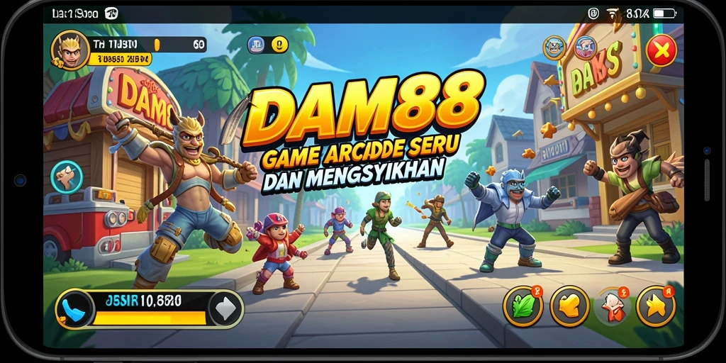 Screenshot utama DAM88 menampilkan gameplay seru dan menantang.