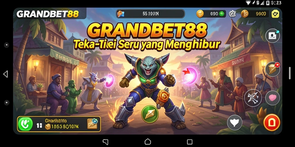 Tampilan gameplay yang menantang dalam GRANDBET88.
