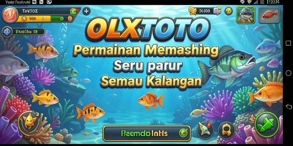 Tangkapan besar dalam permainan OLXTOTO dengan latar pemandangan yang indah.