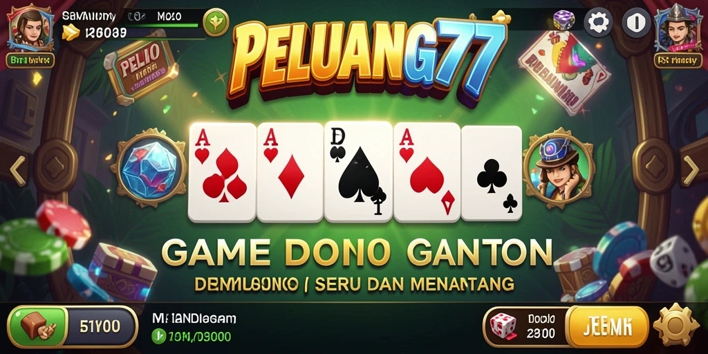 Tampilan gameplay menarik di PELUANG77 yang penuh strategi.