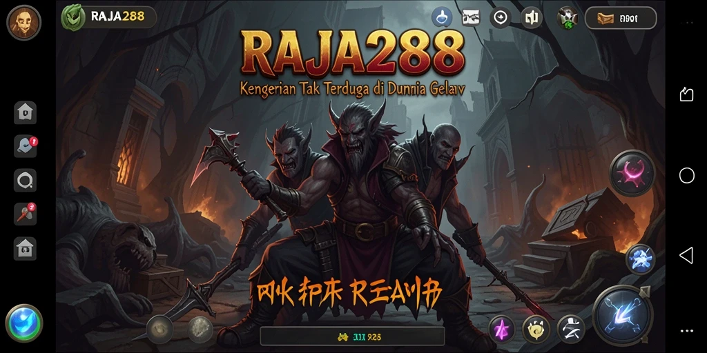 Gameplay <strong>RAJA288</strong> yang menegangkan dan penuh kengerian.
